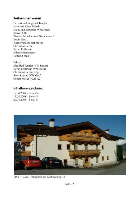 Reisebericht in PDF