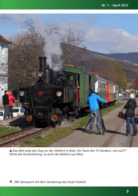 Club-intern - Club U44, Freunde der Feistritztalbahn