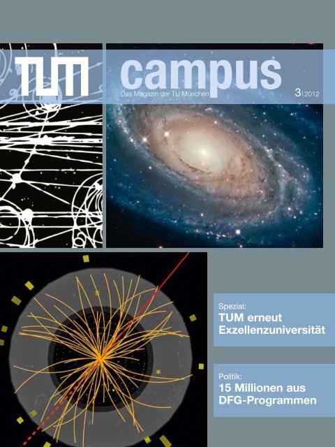 15 Millionen aus DFG-Programmen TUM erneut Exzellenzuniversität