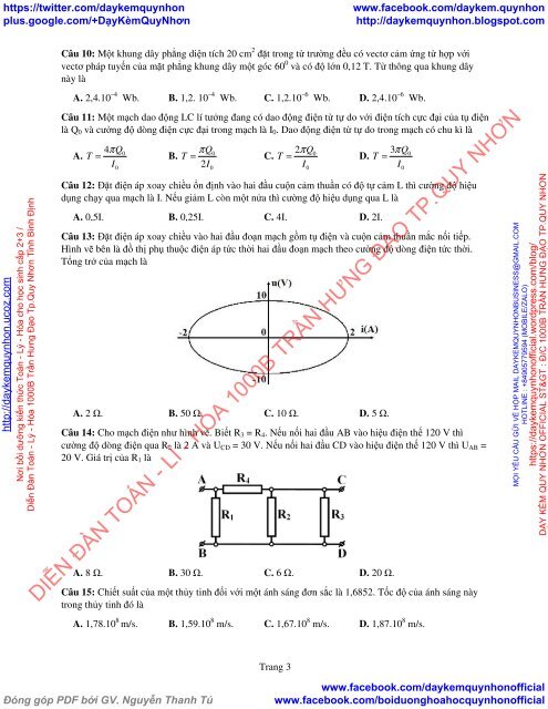 Bộ đề thi thử THPT QG 2018 Các môn TOÁN - LÍ - HÓA Các trường THPT Cả nước CÓ HƯỚNG DẪN GIẢI (Lần 26) [DC21052018]