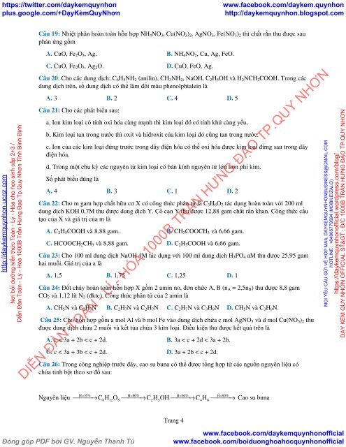 Bộ đề thi thử THPT QG 2018 Các môn TOÁN - LÍ - HÓA Các trường THPT Cả nước CÓ HƯỚNG DẪN GIẢI (Lần 26) [DC21052018]