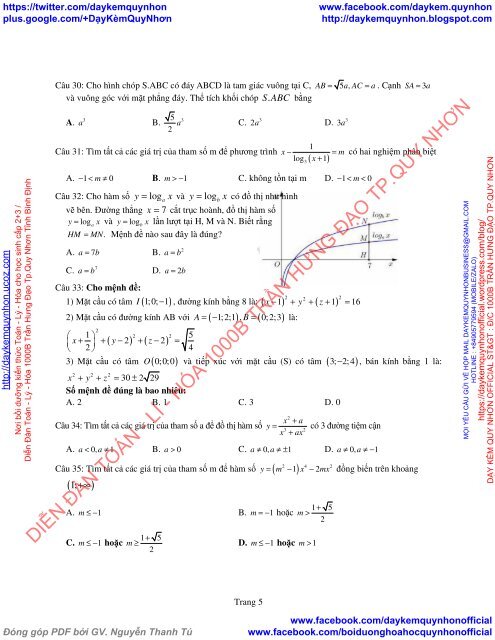 Bộ đề thi thử THPT QG 2018 Các môn TOÁN - LÍ - HÓA Các trường THPT Cả nước CÓ HƯỚNG DẪN GIẢI (Lần 26) [DC21052018]