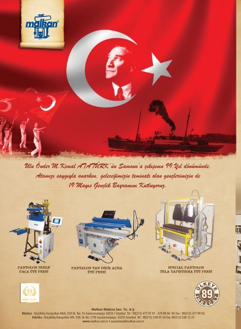 Konfeksiyon Teknik Mayıs 2018