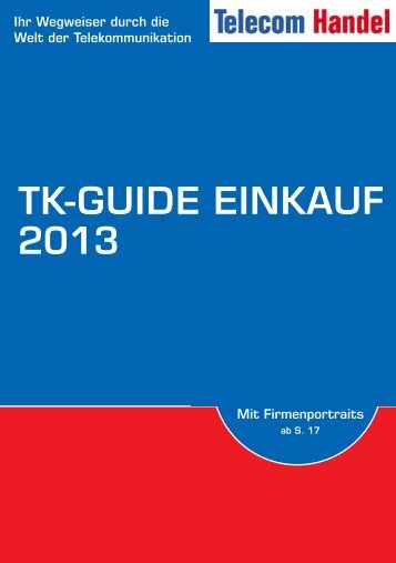 TK-GUIDE EINKAUF 2013 - Telecom Handel