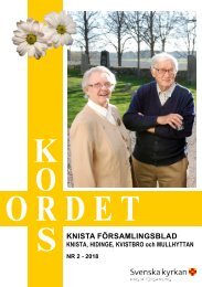 Korsordet Nr 2 - 2018