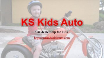 Motorbike Thunder MAX VX 12V | KSKids Auto