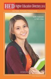 Hed Higher Education Directory 2019