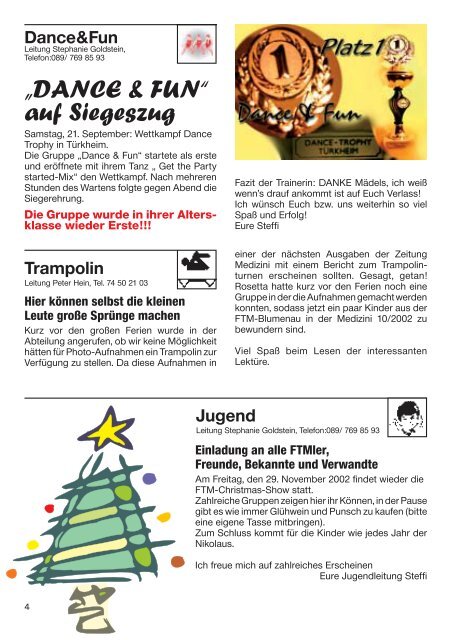 Dance Fun Auf Siegeszug Ftm Blumenau
