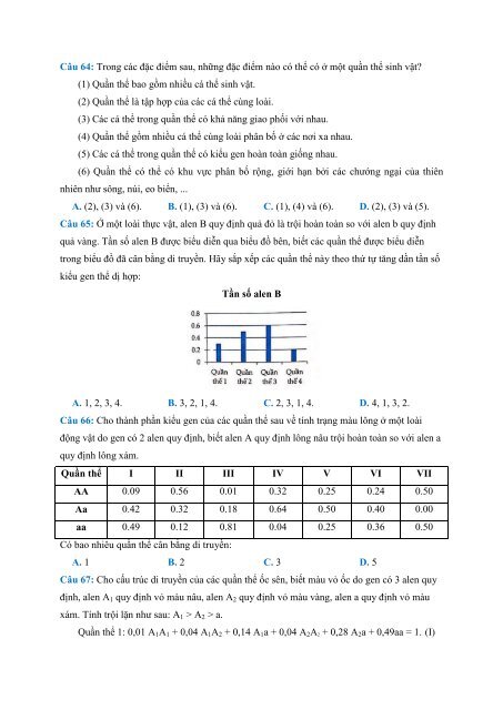 [FullText] Công Phá Sinh 2 - Phạm Thị Thanh Thảo - LoveBook