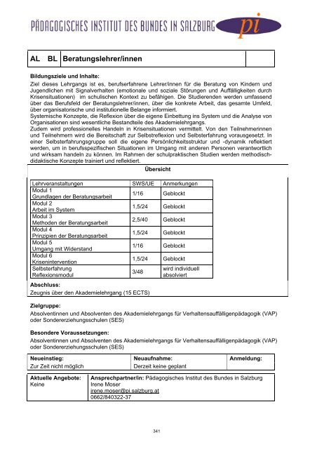 WINTERSEMESTER - Schulen - Salzburg.at