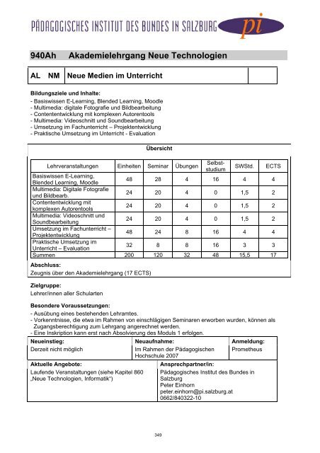 WINTERSEMESTER - Schulen - Salzburg.at