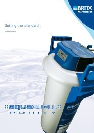 Setting the standard - BRITA GmbH