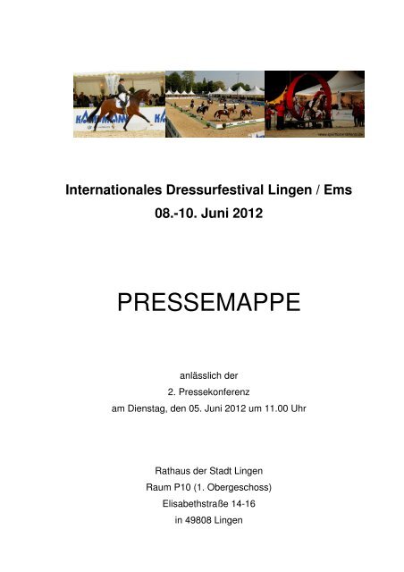 10. Juni 2012 - Internationales Dressurfestival Lingen