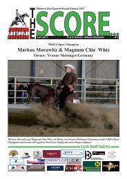 Markus Morawitz & Magnum Chic Whiz Owner - Western Star