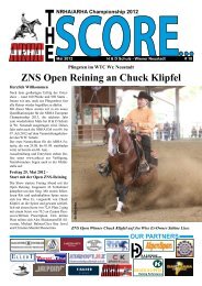 ZNS Open Reining an Chuck Klipfel - Western Star