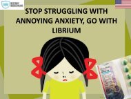 STOP STRUGGLING WITH ANNOYING ANXIETY, GO WITH LIBRIUM