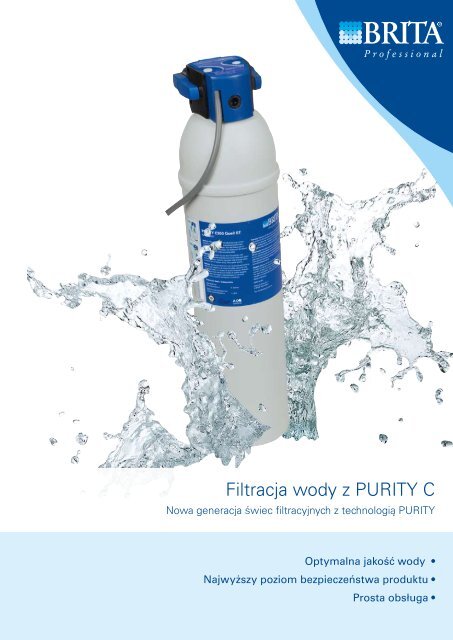 Broszura rodziny produktÃ³w PURITY C (PDF, 2,1 - BRITA GmbH