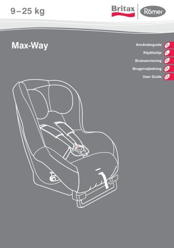 Max-Way 9 – 25 kg - Britax