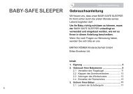 BABY-SAFE SLEEPER - Britax Römer