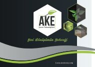 Ake Çevre Teknolojileri Online Katalog