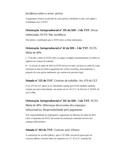 01 -SÚMULAS E OJS DO TST COMENTADAS E ORGANIZADAS POR ASSUNTO (Élisson Miessa e Henrique Correia ed. 2016)