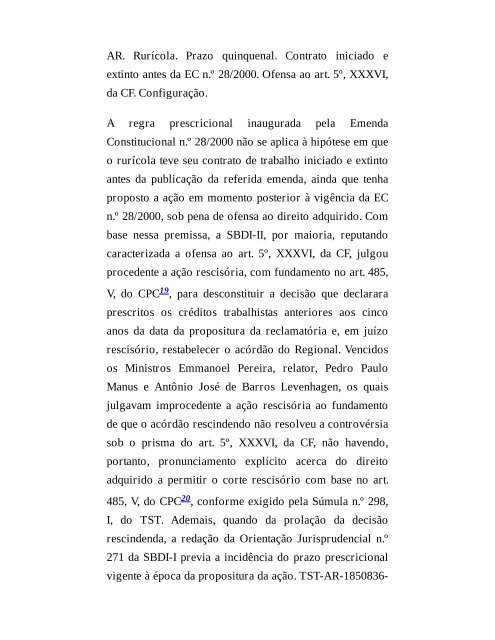 01 -SÚMULAS E OJS DO TST COMENTADAS E ORGANIZADAS POR ASSUNTO (Élisson Miessa e Henrique Correia ed. 2016)