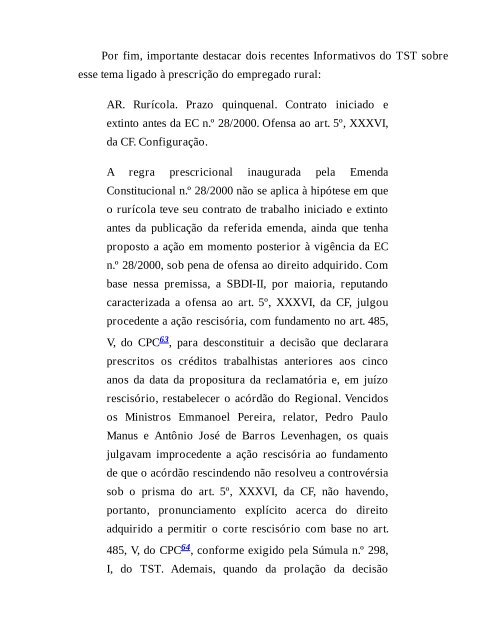 01 -SÚMULAS E OJS DO TST COMENTADAS E ORGANIZADAS POR ASSUNTO (Élisson Miessa e Henrique Correia ed. 2016)