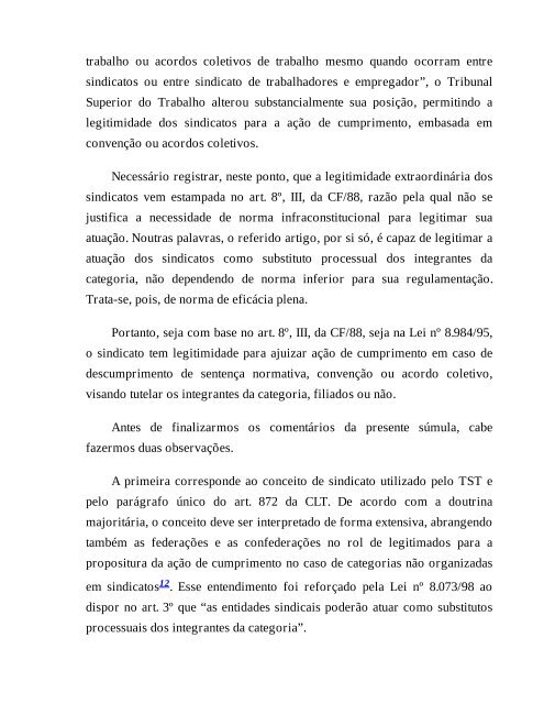 01 -SÚMULAS E OJS DO TST COMENTADAS E ORGANIZADAS POR ASSUNTO (Élisson Miessa e Henrique Correia ed. 2016)