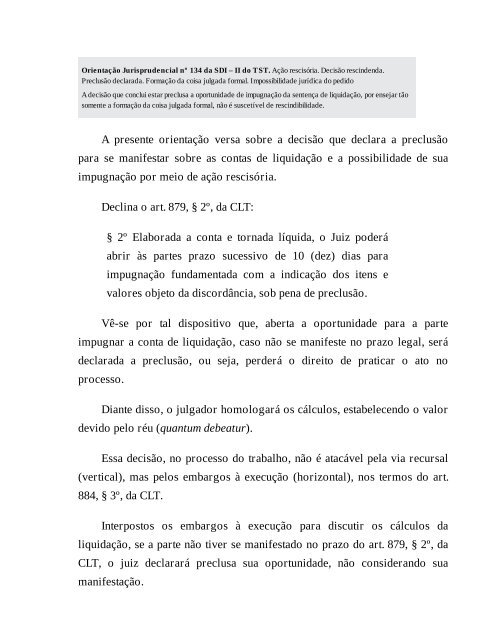 01 -SÚMULAS E OJS DO TST COMENTADAS E ORGANIZADAS POR ASSUNTO (Élisson Miessa e Henrique Correia ed. 2016)