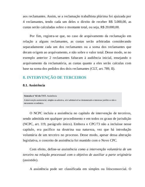 01 -SÚMULAS E OJS DO TST COMENTADAS E ORGANIZADAS POR ASSUNTO (Élisson Miessa e Henrique Correia ed. 2016)