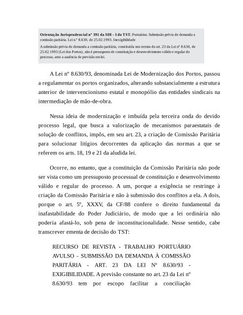 01 -SÚMULAS E OJS DO TST COMENTADAS E ORGANIZADAS POR ASSUNTO (Élisson Miessa e Henrique Correia ed. 2016)