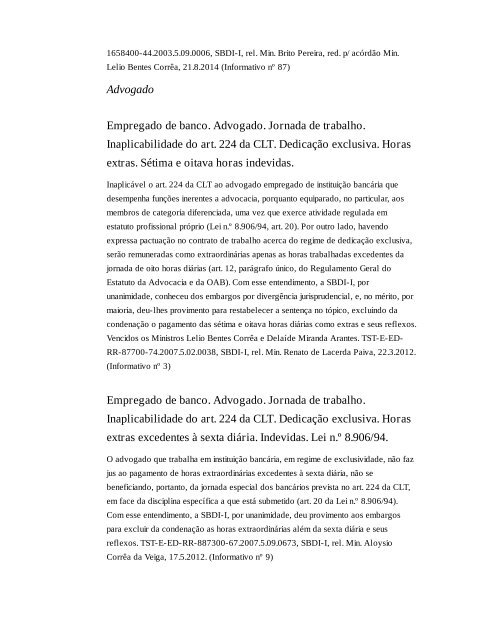 01 -SÚMULAS E OJS DO TST COMENTADAS E ORGANIZADAS POR ASSUNTO (Élisson Miessa e Henrique Correia ed. 2016)