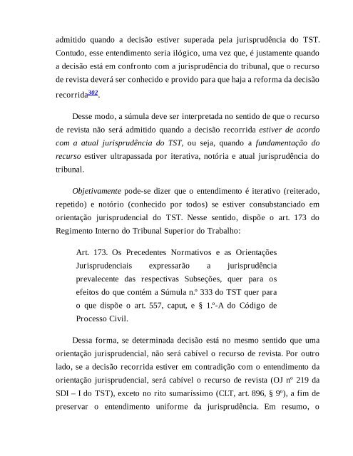 01 -SÚMULAS E OJS DO TST COMENTADAS E ORGANIZADAS POR ASSUNTO (Élisson Miessa e Henrique Correia ed. 2016)