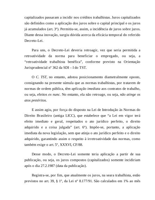 01 -SÚMULAS E OJS DO TST COMENTADAS E ORGANIZADAS POR ASSUNTO (Élisson Miessa e Henrique Correia ed. 2016)