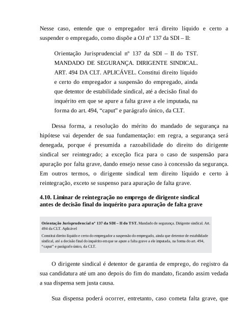 01 -SÚMULAS E OJS DO TST COMENTADAS E ORGANIZADAS POR ASSUNTO (Élisson Miessa e Henrique Correia ed. 2016)