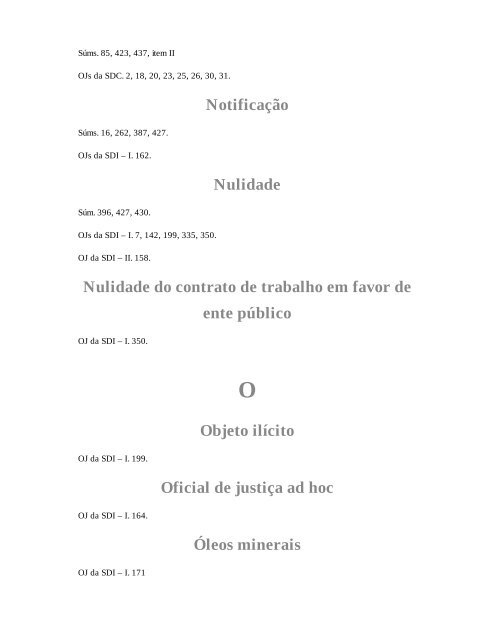 01 -SÚMULAS E OJS DO TST COMENTADAS E ORGANIZADAS POR ASSUNTO (Élisson Miessa e Henrique Correia ed. 2016)