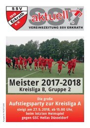 SSV aktuell, Ausgabe 19 reduziert