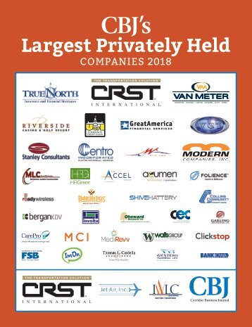 CBJ's Largest Privately Held Companies 2018
