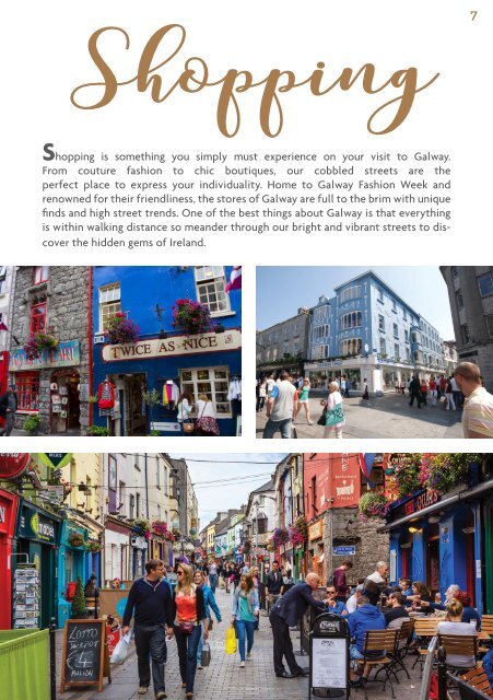 2018 Galway Shopping and Dining Guide 