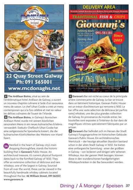 2018 Galway Shopping and Dining Guide 