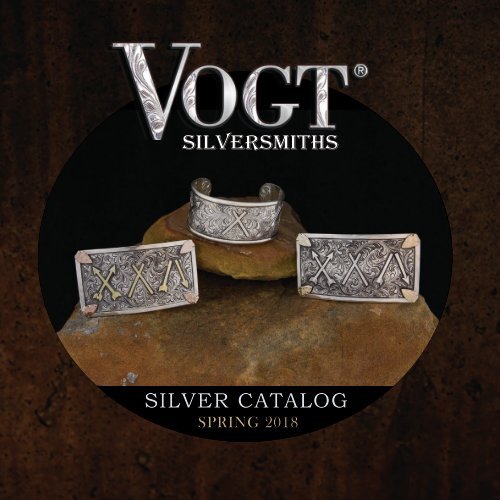 Vogt Silversmiths Western Belt Mens 1 1/4 Basket Weave Russet 041-042