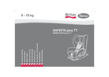 SAFEFIX plus TT 9 - 18 kg - Britax Römer