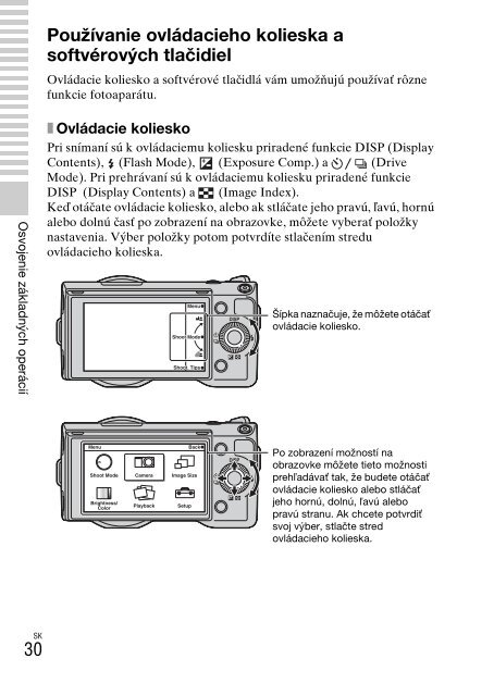 Sony NEX-5D - NEX-5D Mode d'emploi Slovaque