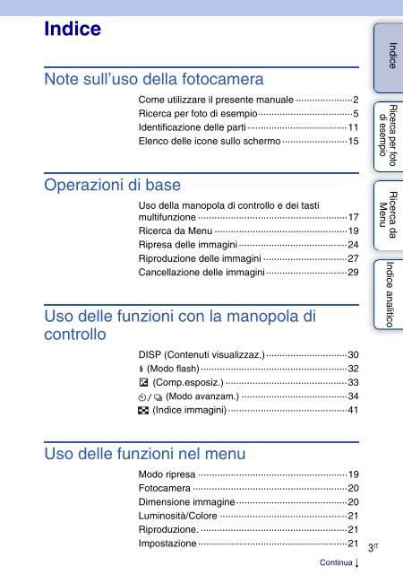 Sony NEX-5D - NEX-5D Guide pratique Italien