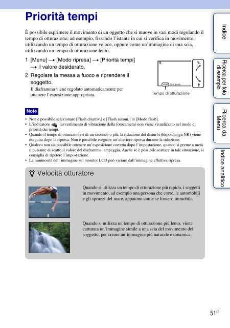 Sony NEX-5D - NEX-5D Guide pratique Italien