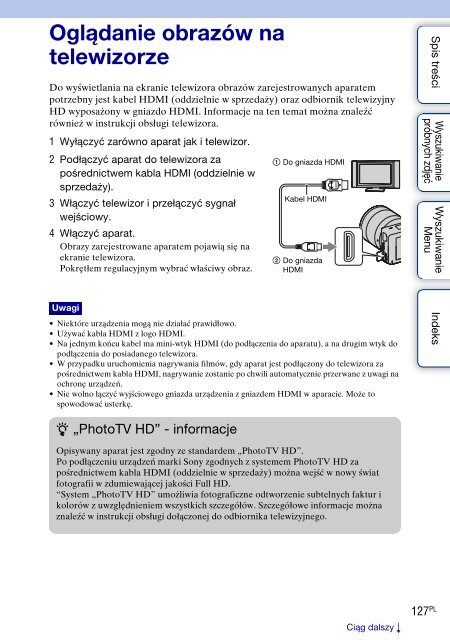 Sony NEX-5D - NEX-5D Guide pratique Polonais