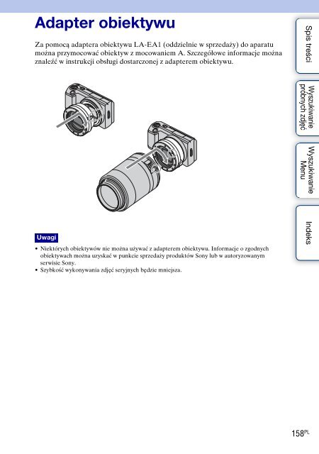 Sony NEX-5D - NEX-5D Guide pratique Polonais