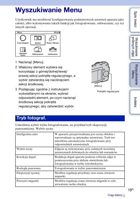 Sony NEX-5D - NEX-5D Guide pratique Polonais