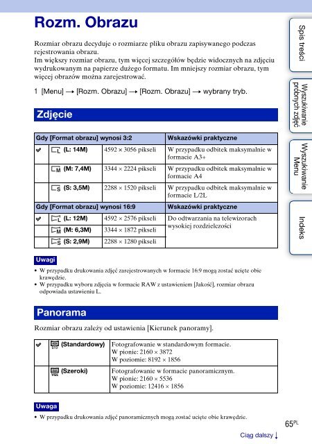 Sony NEX-5D - NEX-5D Guide pratique Polonais