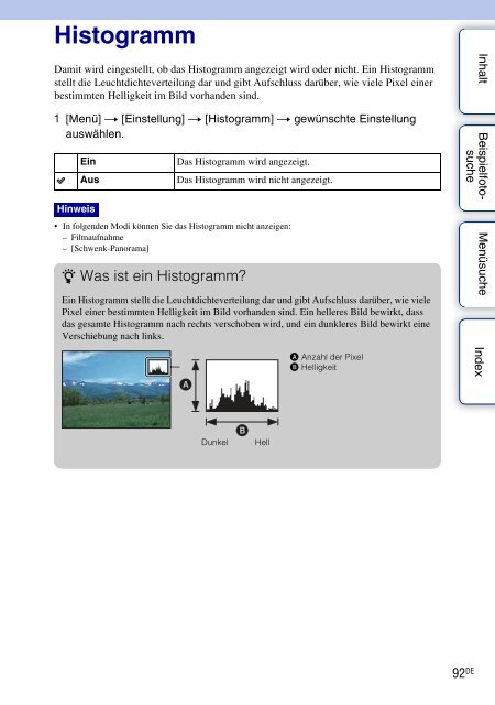 Sony NEX-5D - NEX-5D Guide pratique Allemand